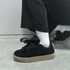 Tênis Versátil de Nicho Estilo Coreano para Mulheres Tendência Ins Primavera e Outono 2025 Novos Sapatos de Pão Esportivos e de Lazer para Estudantes Mulheres
