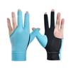 Guantes Burton para Billar Son Ligeros, Absorben el Sudor, Transpirables en Tres Dedos, Alto Elástico Antideslizante, Guante Individual, Personalización