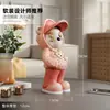 Estatueta de Urso Luxuosa da Moda, Decoração Criativa para Casa para Sala de Estar, Armário de Vinho, Hall de Entrada, Ornamento para Mesa de Escritório