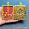 "Array Atrator de Ouro Enfeites para Pendurar Fortuna" Pingente de Oração Estilo Chinês Pingente Thangka "Thangka Fique Rico Instantaneamente"