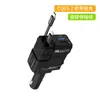 Carregador de carro USB plugue adaptador de isqueiro carro 120W super carregamento rápido celular linha telescópica um para cinco