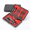 Set de 24 Piezas para Cortar Uñas, Tijeras para Uñas Domésticas, Cortaúñas de Mano, Limpiador de Oídos, Limpiador de Ranuras de Uñas, Modelo Recortador de Pedicura