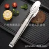 Clip de Loto Recto Espesado de Acero Inoxidable Clip para Pan Doméstico de Cocina Clip para Barbacoa Clip para Bistec Frito Clip para Comida de Buffet