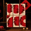Sobres Rojos de Año Nuevo 2027 del Año del Cordero, Dibujos Animados Lindos con Bordado de Imitación para Dinero de Año Nuevo, Paquete Rojo del Festival de Primavera