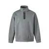 Sudadera de calle casual unisex Rumeng, estilo japonés retro minimalista moderno, con cuello alto, para otoño, corte holgado, para parejas