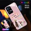 Funda para teléfono móvil aplicable nueva funda para teléfono móvil OPPOReno9 Reno10 luminosa Reno8pro texto FindX5 marea