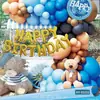 Decoración de Cumpleaños para Celebrante de Internet Set de Globos de Película de Aluminio Casa Nueva Dibujos Animados Habitación de Niños y Niñas Lugar de Disfraces Diseño del Lugar