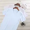 Camiseta de Seda de Gelo sem Costura Tamanho Grande masculina manga curta camisa base cor sólida roupa íntima masculina jovem treme uma geração de cabelo