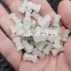 Contas de jade quartzo, contas soltas de jade, verde esmeralda, cor de doce, rosa raiz de lótus, contas hexagonais em formato de bambu, contas multifacetadas em formato de barril, acessórios para joias