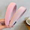 Diadema rosa estilo coreano para la cabeza, diadema para mujer, pasador para el pelo, tocado de moda de alta calidad nuevo para mujer 2024