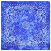 Protetor Solar Passeio ao Ar Livre Hip Hop Headscarf Mágico Atacado Paisley Tie Dye Flor de Castanha Bandana Quadrada