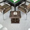 Mesa de Mahjong Tampo de Rocha Mesa de Centro Suporte de Chá Sala de Xadrez e Cartas Mesa de Chá Mesa de Centro Especial para Xadrez e Cartas Salão de Mahjong Suporte de Xícara de Chá de Alta Qualidade