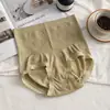 Ropa interior de mujer, cintura alta, contracción abdominal, entrepierna de algodón puro, súper elástica, talla grande, bragas tridimensionales de levantamiento de cadera 3D, venta al por mayor, TikTok caliente