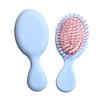 Mini Peine de Bolsillo de Aire de Dibujos Animados Peine de Peluquería Peine Suavizante para el Cabello en Casa Lindo Infantil Peine Pequeño de Cojín de Aire Colorido Logo