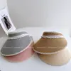 Chapéu Leve Aberto com Renda Doce para Mulheres, Chapéu de Palha com Proteção Solar para o Verão, Chapéu de Sol Estilo Fada, Chapéu de Sol Versátil
