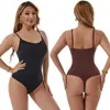 Calcinha modeladora feminina de peça única para cross-border da Amazon com abertura na virilha, levanta bumbum, modeladora corporal, lingerie com suspensórios, cinta modeladora e modelador corporal