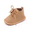 Sapatos de couro aveludado estilo britânico sapatos de bebê e criança pequena BXC3240