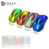 Cambio de Color para Coche Polvo Camaleón Transfronterizo Polvo Iridiscente Neón Cambia de Color Iridiscente Maquillaje Sombra de Ojos Polvo Aurora Venta al por Mayor desde el Fabricante