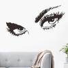 Fábrica comercio exterior personalidad belleza ojos dormitorio sala de estar porche decoración del hogar pegatinas de pared autoadhesivas venta al por mayor transfronteriza