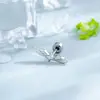 Alianza Ala Estelar Estilo Chica Dulce Fresca Ala Estelar Clavo para Hélice Auricular Varilla de Rosca de Aleación de Titanio Pendiente para Perforación de Cartílago