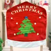 Fundas Decorativas Navideñas para Sillas Esquí-Esquí Papá Noel Muñeco de Nieve Reno Suministros Navideños para el Hogar Decoración de Sillas Fundas para Sillas al por Mayor