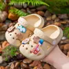 Sapatos Furados de EVA para Crianças Verão Meninas Bebê Solado Macio Antiderrapante Meninos Criança Pequena Sandálias de Bebê 01-2-3 Anos