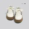 Zapatillas de entrenamiento alemanas para mujer, nuevo modelo de otoño 2026, zapatillas blancas de suela gruesa que aumentan la altura, estilo retro de moda, estilo universitario, zapatillas casuales deportivas de tabla