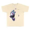 Camiseta Gráfica de Rostro de Miko Joven, Camiseta Oversize de Manga Corta Moda Hip-Hop para Hombre y Mujer, Camiseta Casual de Algodón para Hombre
