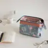 Bolsa de almacenamiento portátil para artículos de tocador y cosméticos para mujer, creativa, coreana, multifuncional, tridimensional, de gran capacidad, para viajes y otros viajes.