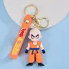 Figuritas de llavero de goma blanda de anime de dibujos animados, colgantes para mochila, accesorios para bolsos, pequeños adornos, al por mayor en stock para tiendas