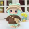 [Apenas Roupas de Boneca] Caixa Surpresa de Segunda Geração La Bubu 17cm Roupas Pingente de Rosto de Vinil Série Festa Sentada La Bubu Boneca