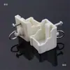 Acessórios para Trilho de Cortina Estilo Novo e Antigo Fivela de Plástico Trilho Reto Trilho Quadrado Tampa de Extremidade Rolha de Extremidade Rolha Espessada Rolha de Abertura Rolha em Ambas as Extremidades