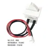 Interruptor de Puerta de Refrigerador Forma de Ventilador Dos Patas Normalmente Cerrado Control de Puerta de Gabinete Sensor Inteligente Gabinete de Desinfección Interruptor Antivuelco