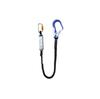 Cuerda de seguridad anticaídas para trabajos en altura Gancho doble con paquete amortiguador Cuerda de protección para electricista Aleación de acero aleación de aluminio cuerda elástica