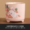 Conejo de Fresa Rosa de Tres Patas Vela de Aromaterapia para Interiores Fragancia para el Hogar Larga Duración Gama Alta Horno Ru Chino Adorno Creativo