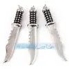 L17 Accesorios para joyería DIY tesoro microincrustado incrustado en tesoros popular europeo y americano daga espada arma pistola colgante