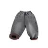 Jeans Casuales para Niños con Forro Polar 2025 Invierno Pantalones Gruesos Elegantes con Forro Polar Integrado para Niños Ropa de Moda para Bebés Otoño e Invierno