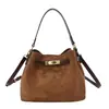 Moda Nova Outono 2026 Bolsa Saco para o Trabalho Feminina de Nicho Casual com Alça Única Transversal Bolsa de Mão Simples para o Dia a Dia