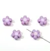 11mm Globos de Pintura Acrílica Coloridos Flor de Globo Cuentas Sueltas Material para Pulseras Hechas a Mano DIY Accesorios de Joyería