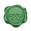 Adesivo de carimbo de cera de vedação verde pinho Série de Natal adesivo de selo para decoração de envelope convite garrafa de vinho presente