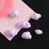 Accesorios de Resina Nube Escarchada Pegamento Crema DIY Pasadores para el Cabello Hechos a Mano Hebillas para Zapatos Imanes para Nevera Parches de Material