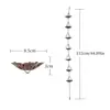 Cadena de Lluvia de Hierro para Exteriores de Venta Caliente en Amazon, Flor de Loto, Decoración de Techo de Jardín, Cadena Colgante, Cadena de Drenaje