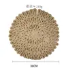 E-commerce Transfronteiriço Especializado em Tapetes Isolantes Térmicos de Cor Natural, Jogos Americanos Ecológicos de Juta Estilo Japonês, Bases de Mesa de Palha de Milho e Bases para Vasos de Jacinto d'Água