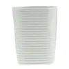 Conjunto 3 Peças para Banheiro Linhas Branco - Wolff