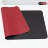 Alfombrilla Gruesa Impermeable y a Prueba de Aceite de Doble Cara para Escritorio de Laptop Transfronteriza con Alfombrilla de Ratón de Cuero de Alta Gama