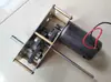 Generador de CC de 550 vatios de manivela 220 V Caja de cambios de aumento de velocidad de alta potencia Se puede modificar