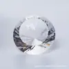 Cristal K9 Cor Máquina de Polimento Diamante 80mm Multifacetado Decoração de Casa Decoração Presente de Casamento Artesanato Venda por Atacado
