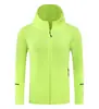 Jaqueta Camisa de Futebol Direto da Fábrica Masculina Feminina para Ciclismo ao Ar Livre Corrida Esportes Top à Prova de Vento com Capuz Manga Longa Cardigan