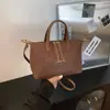 Bolsa Grande de Paja Tejida Estilo Coreano Novedad Verano 2026 Bolso Tejido de Nicho Elegante Moda de Vacaciones Bolso Tote Pequeño Cuadrado