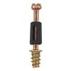 Conector tres en uno varilla móvil galvanizada dos en uno varilla autorroscante varilla de conexión de instalación rápida conector de tornillo varilla de instalación rápida